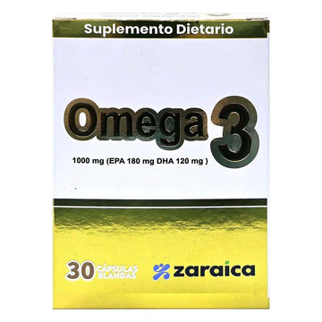 Omega 3 1000mg 30 cápsulas — Zaraica