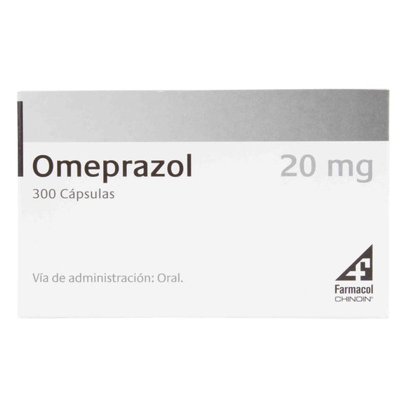Omeprazol 20mg 300 Cápsulas — Farmacol