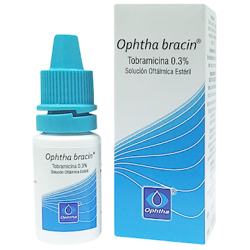 Ophthabracin Tobramicina 0.3% Gotas Oftálmicas 5 ml — Especialidades Oftalmológicas