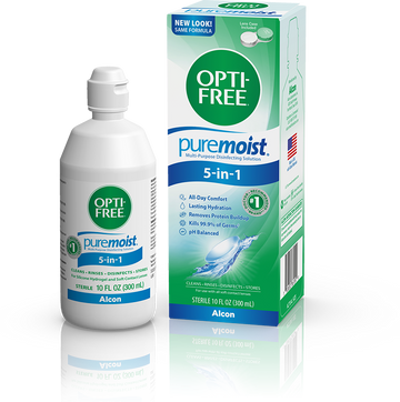 Optifree Pure Moist solución lentes contacto 300ml+60ml — Alcon