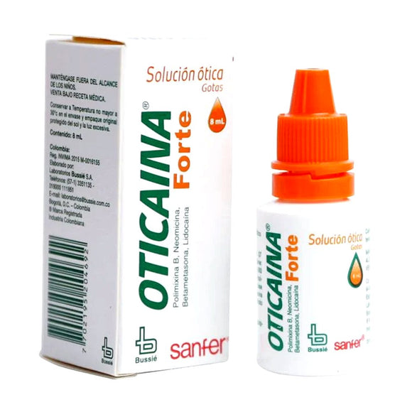 Oticaina Forte Solución Ótica 8 ml — Bussié
