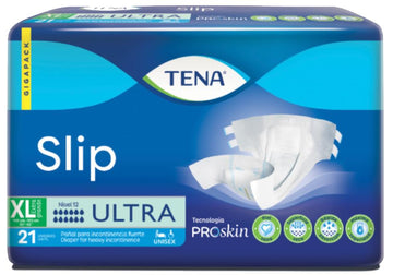 Pañal Tena Slip Ultra Protect Talla XL 21 Unidades — Familia