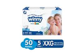 Pañal Winny Ultratrim Sec Etapa 5 x30 unidades — Tecnoquímicas
