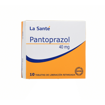 Pantoprazol 40mg 10 Tabletas — La Santé