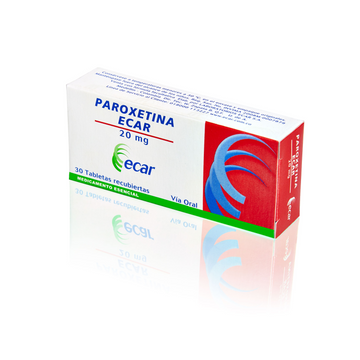 Paroxetina 20 mg 30 Tabletas — Ecar