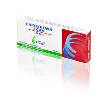 Paroxetina 20mg 10 Tabletas — Ecar