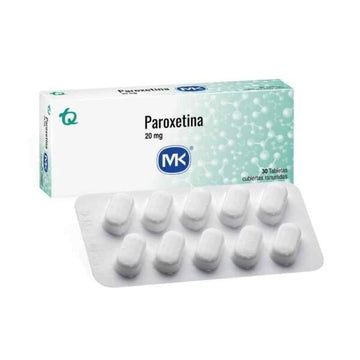 Paroxetina 20mg 30 Tabletas — Tecnoquímicas