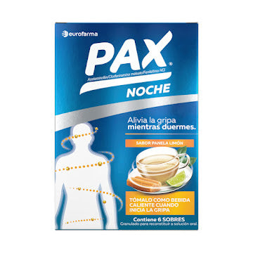 Pax Caliente Noche Limón 24 sobres — Eurofarma