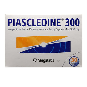Piascledine 300mg extracto insaponificable de aguacate y soya 30 cápsulas — Megalabs