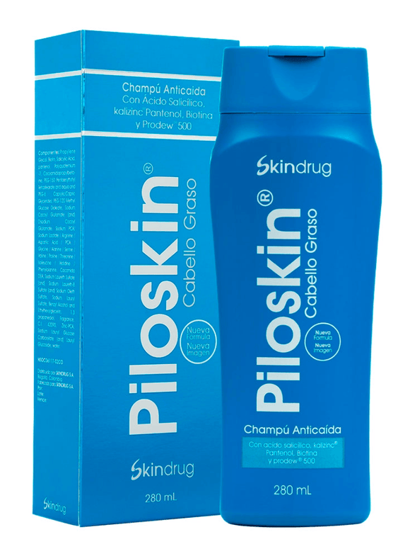 Piloskin Shampoo Anticaída-Anticaspa 280 ml — Skindrug