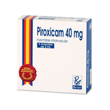 Piroxicam 40mg 5 Ampollas — Bussié
