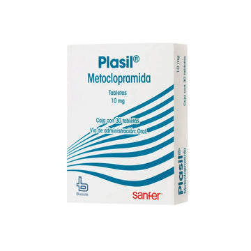 Plasil metoclopramida HCl 10mg 30 tabletas — Sanofi