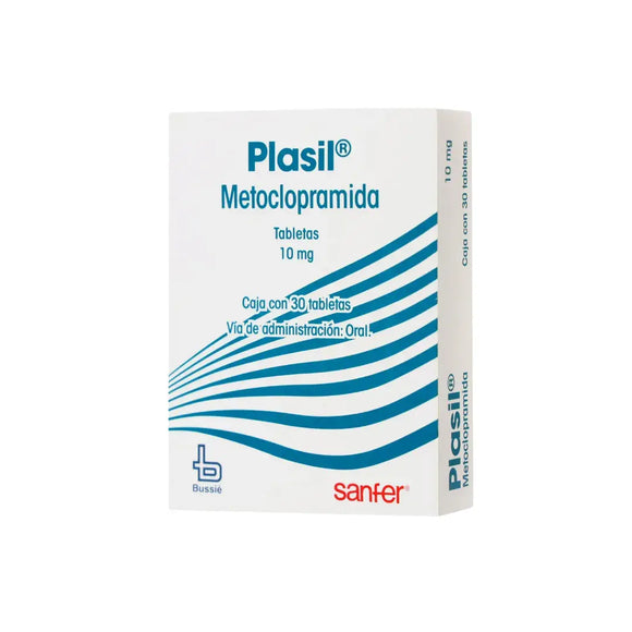 Plasil metoclopramida HCl 10mg 30 tabletas — Sanofi
