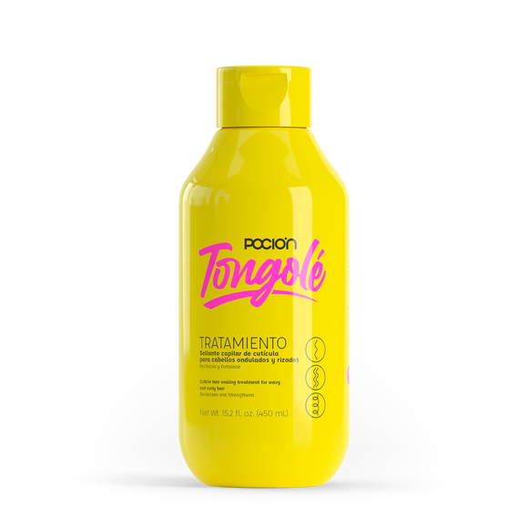 Tratamiento Tongolé 450ml cabello rizado — La Poción