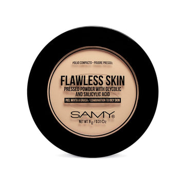 Polvo Compacto Piel Mixta a Grasa Samy — Cosméticos Samy