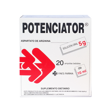 Potenciator 20 Ampollas 10 ml Faes Farma