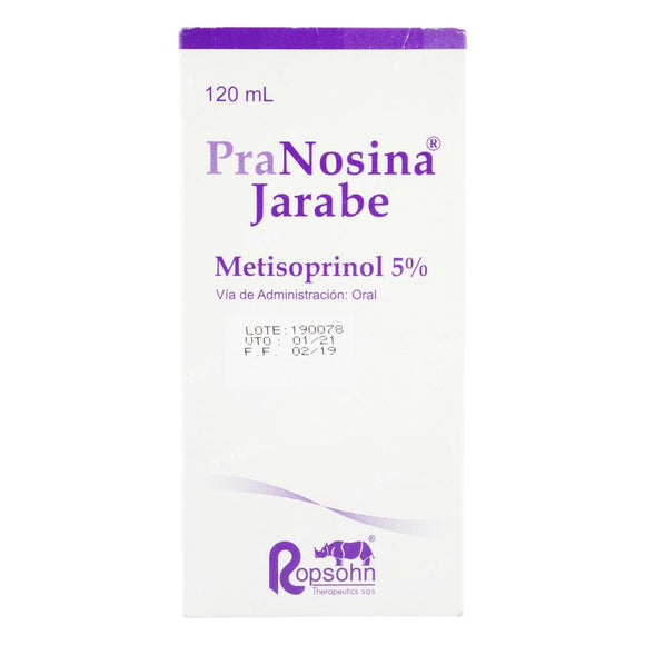 Pranosina Jarabe 5% (Metisoprinol) 120 ml — Ropsohn Therapeutics