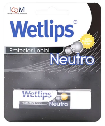 Protector Labial Wetlips Neutro 4.2 gr — Icom