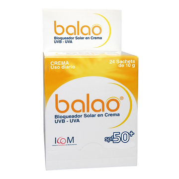Protector Solar Balao SPF 50 24 Sobres x 10g — Icom