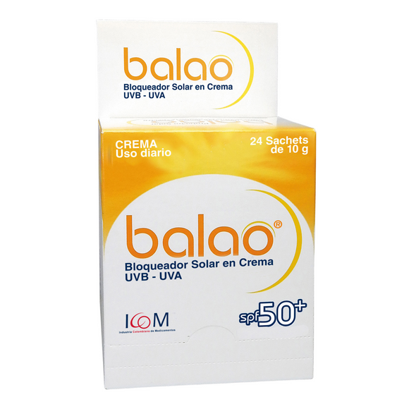 Protector Solar Balao SPF 50 24 Sobres x 10g — Icom