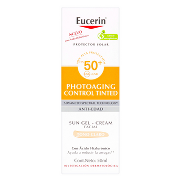 Protector Solar Eucerin Photoaging FPS 50 Tono Claro 50 ml — Beiersdorf