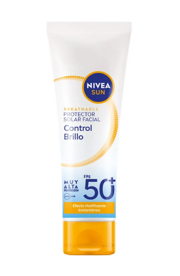 Protector Solar Nivea Sun Control Brillo SPF50 40 ml — Beiersdorf