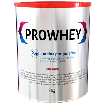 Prowhey Proteína 275 g módulo proteico en polvo sabor natural — Boydorr