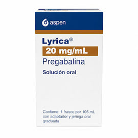 Lyrica solución oral 20mg/ml 105 ml — Pfizer