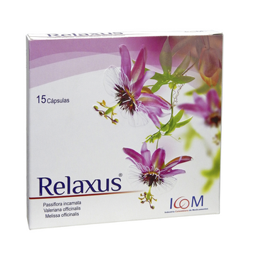 Relaxus Pasiflora + Valeriana 15 Cápsulas ICOM