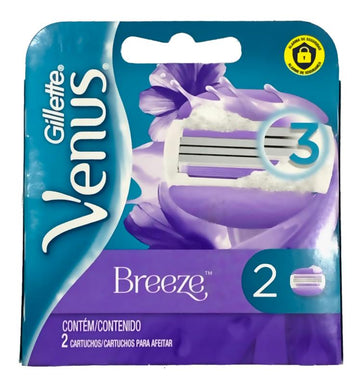 Repuesto Máquina de Afeitar Gillette Venus Breeze 2 Unidades — Procter & Gamble — imagen 2