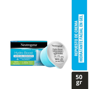 Repuesto Neutrogena Hydro Boost Water Gel Hidratante 50g ácido hialurónico - Johnson & Johnson Colombia