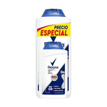 Rexona Efficient Original talco desodorante para pies, pack 180 g + 55 g — Unilever