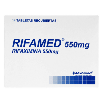 Rifamed 550mg 14 tabletas recubiertas — Novamed