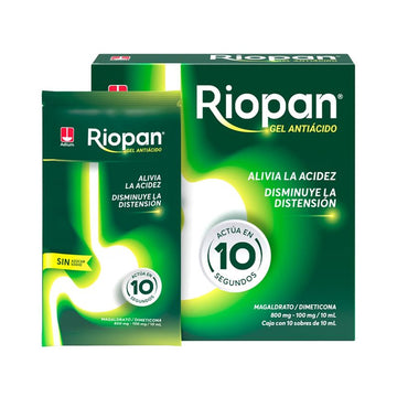 Riopan Gel 10 ml 10 Sobres — Tecnofarma