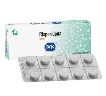 Risperidona 3mg 20 Tabletas — Tecnoquímicas