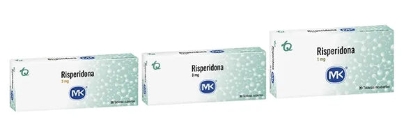 Risperidona 3mg 20 tabletas — Tecnoquímicas