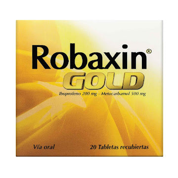 Robaxin Gold Metocarbamol Ibuprofeno 20 tabletas — Haleon