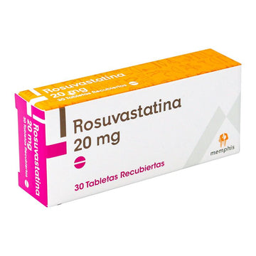Rosuvastatina 20mg 30 tabletas — Memphis