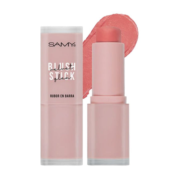Rubor en Barra Velvet Glam Samy 02 Lover 8,5 g — Cosméticos Samy
