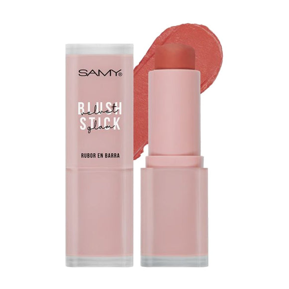 Rubor en Barra Velvet Glam Samy 03 Dreamer 8,5 g — Cosméticos Samy