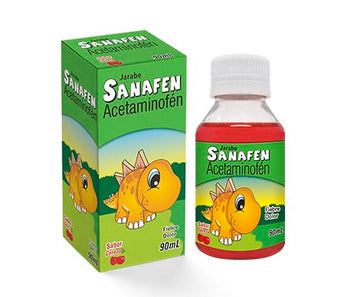 Sanafen (Acetaminofén) Jarabe 150 mg/5 ml x 90 ml — Laproff