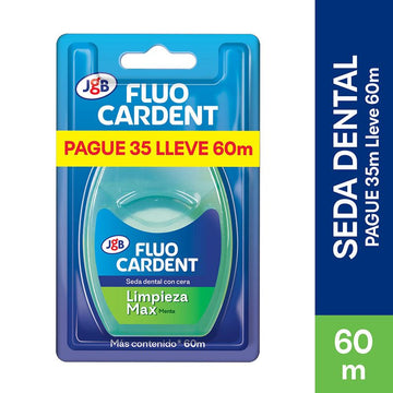 Seda Dental Fluocardent Limpieza Max 60 m — JGB
