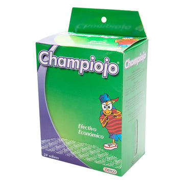 Shampoo Champiojo Caja x 24 Sobres - Champú antiparasitario con Cipermetrina 0.2% de Laboratorios Gerco