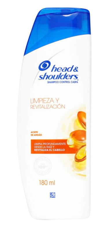 Shampoo Head & Shoulders Limpieza Revitalización 180 ml — Procter & Gamble