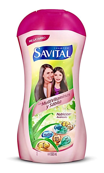 Shampoo Savital Multivitaminas 550 ml — Unilever