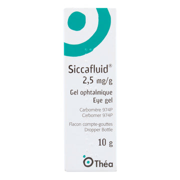 Siccafluid 0.25% gel oftálmico 10 g — Axon Pharma