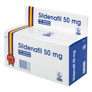 Sildenafil 50mg 100 tabletas recubiertas — Bussié