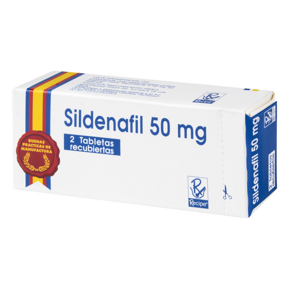 Sildenafil 50mg 2 tabletas — Bussié