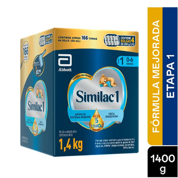 Similac 1 5HMOs 1400 gr — Abbott Nutrición