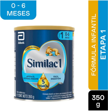 Similac 1 5HMOs 350 gr — Abbott Nutrición